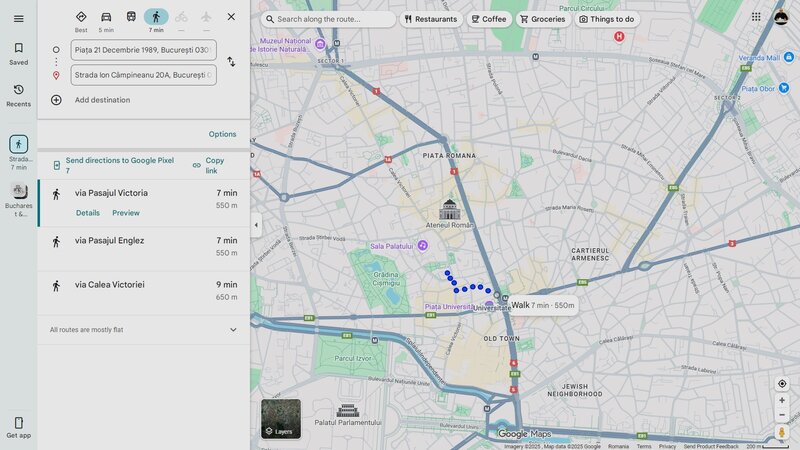 7 minute Metrou Universitate, 2 camere 55 mp, in Blocul are Centrala, AC